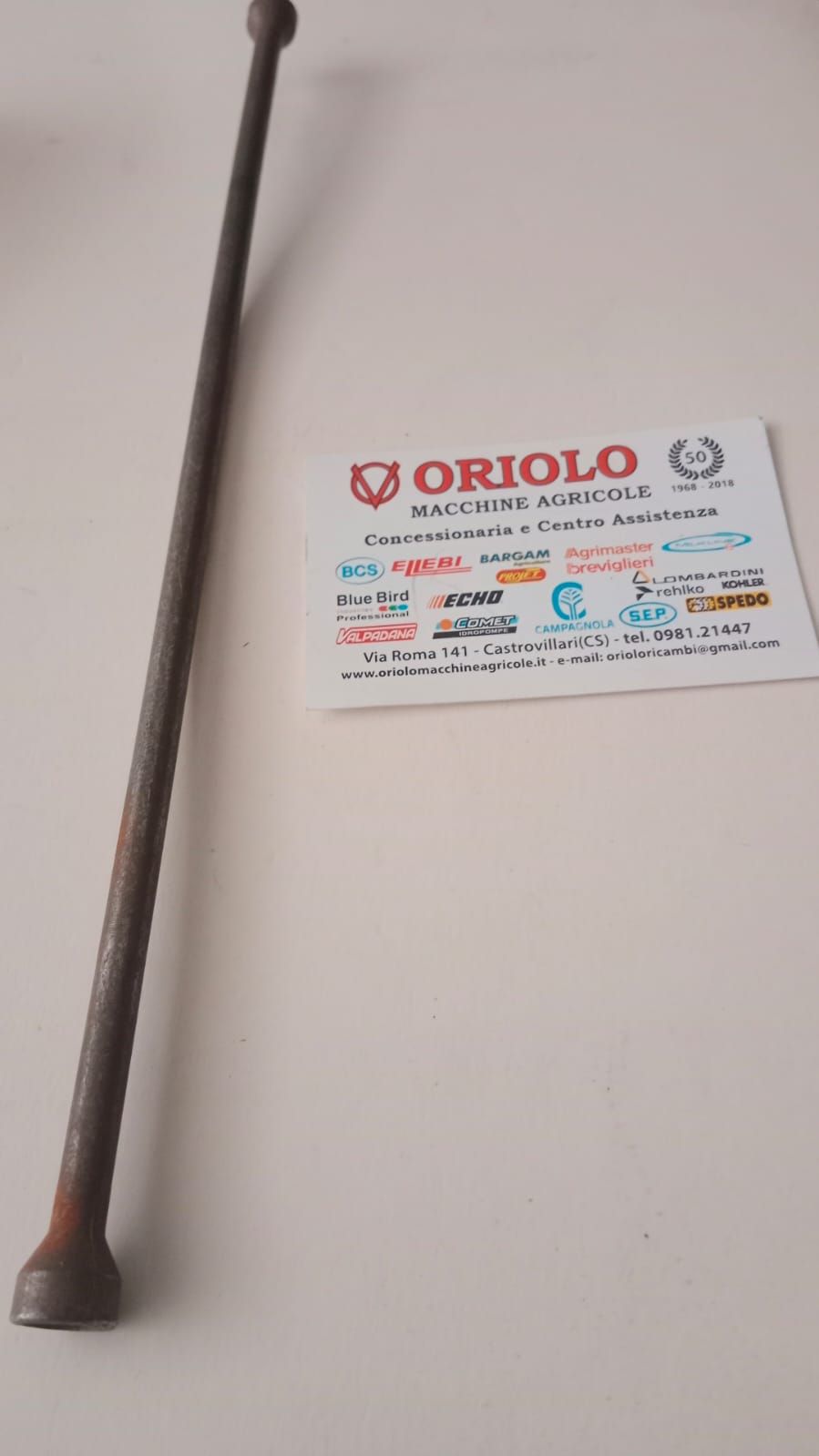 ASTA PUNTERIA SLANZI DIAM  7 x L 300 mm